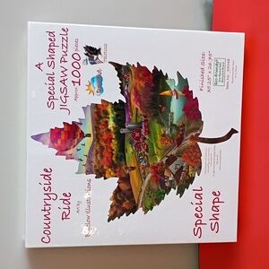 Countryside Ride Special Shaped Jigsaw Puzzle